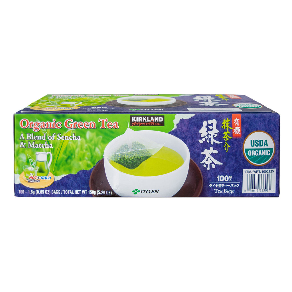 Organic Green Tea, 100 bags