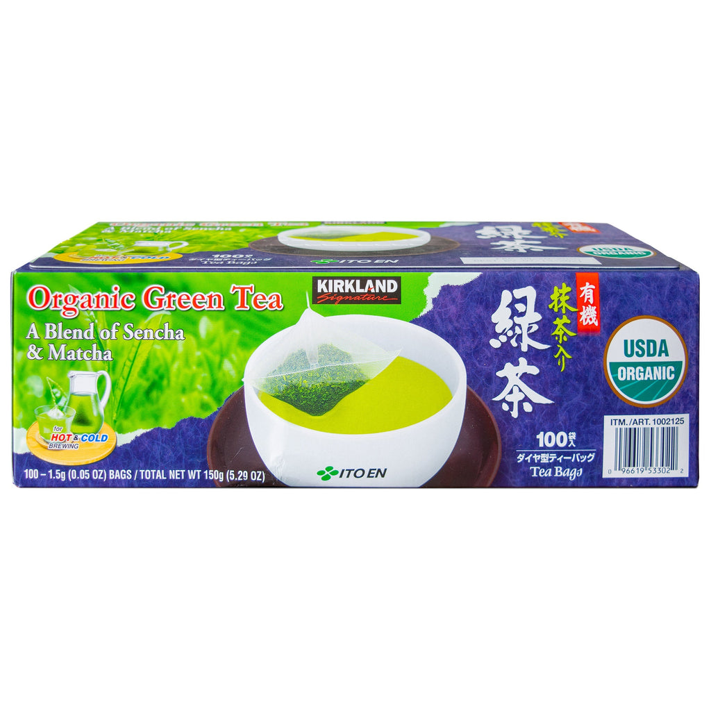 Organic Green Tea, 100 bags