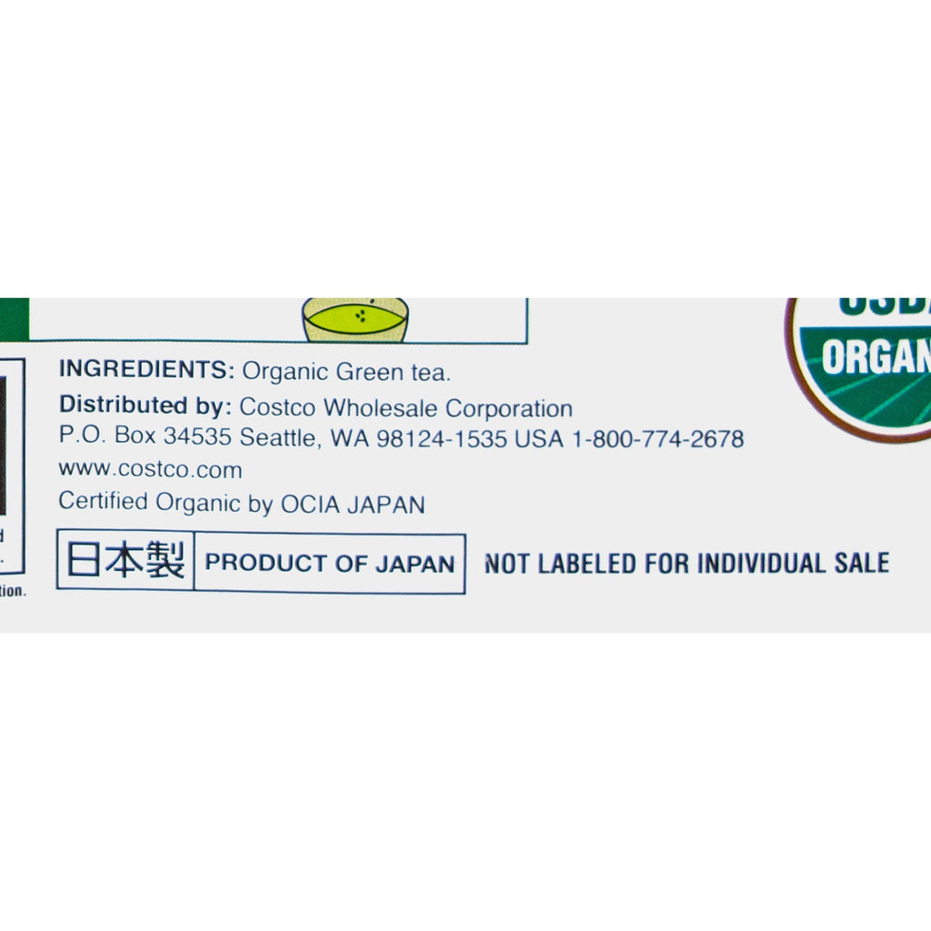 Organic Green Tea, 100 bags