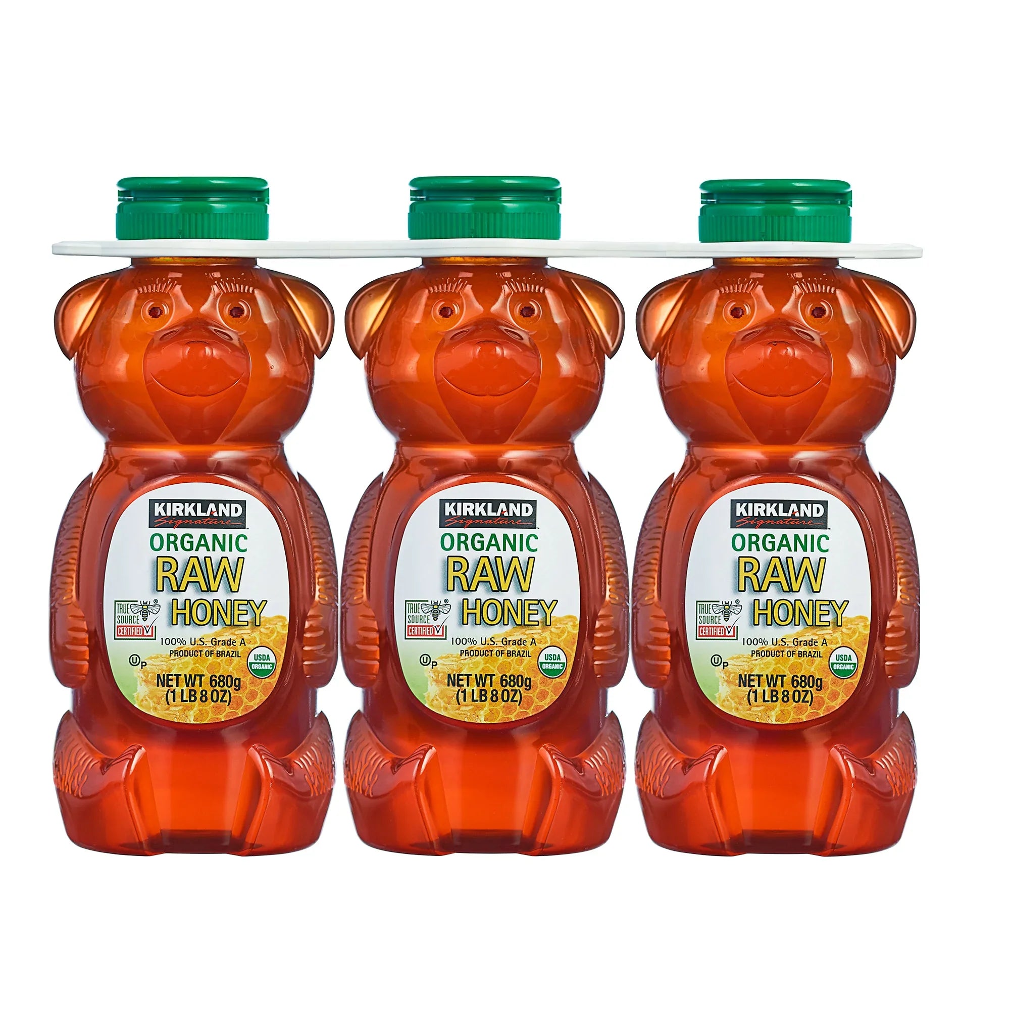 Organic Raw Honey, 24 oz, 3-count