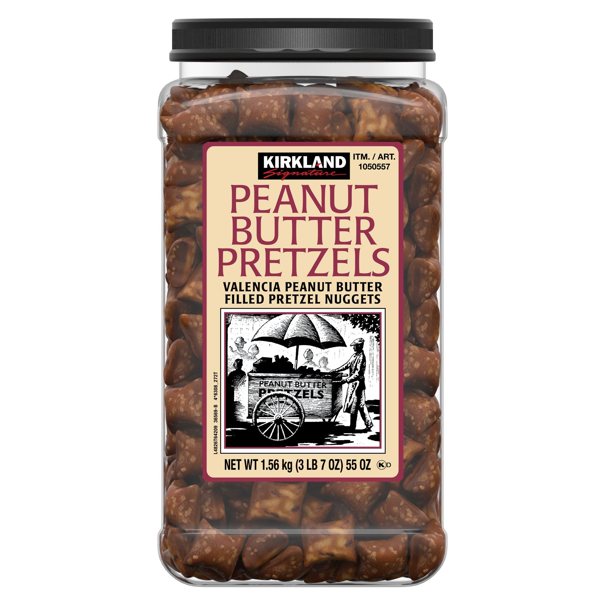 Peanut Butter Filled Pretzel Nuggets, 55 oz