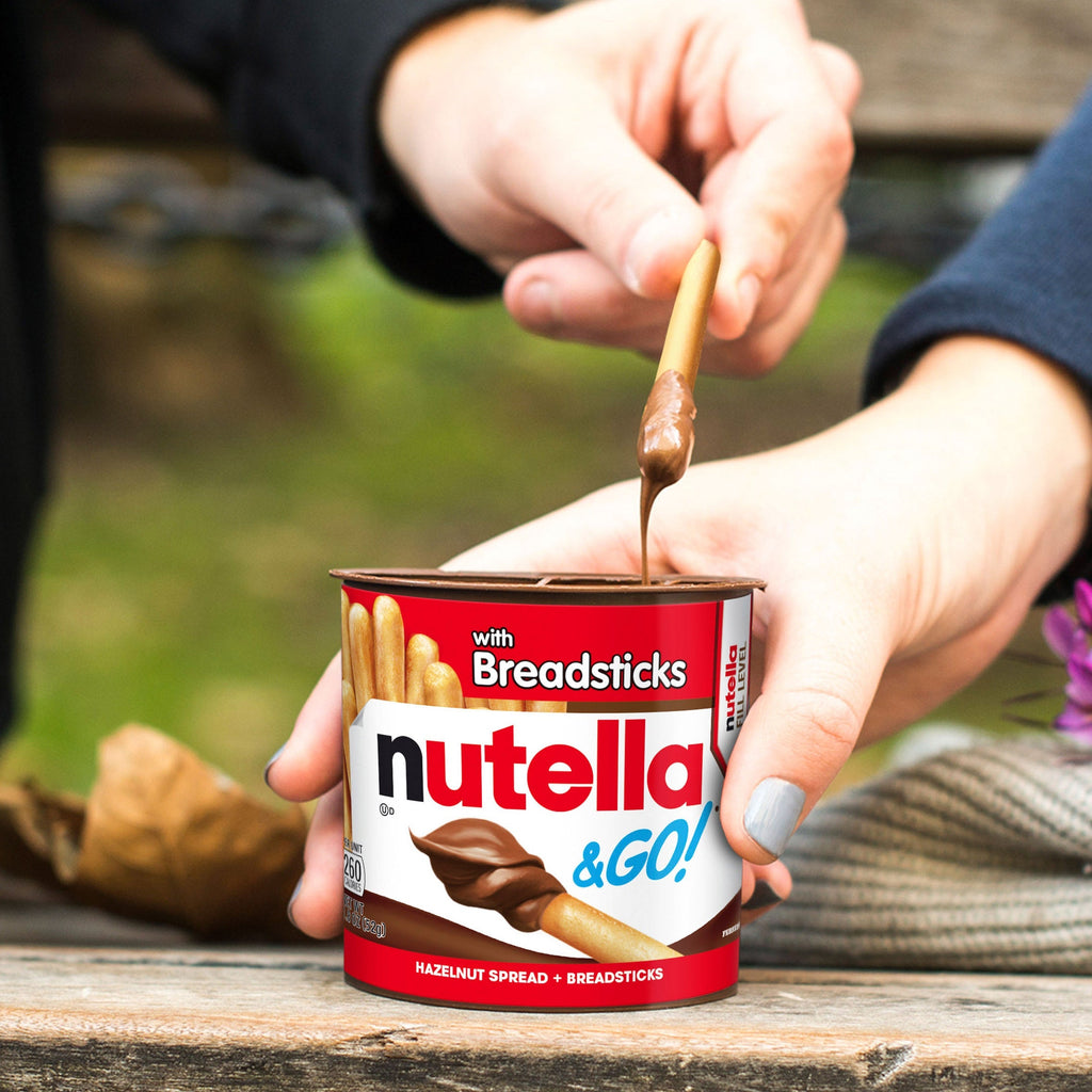 Nutella & GO! Hazelnut and Cocoa Spread With Breadsticks, 1.8 oz, 16 Pack