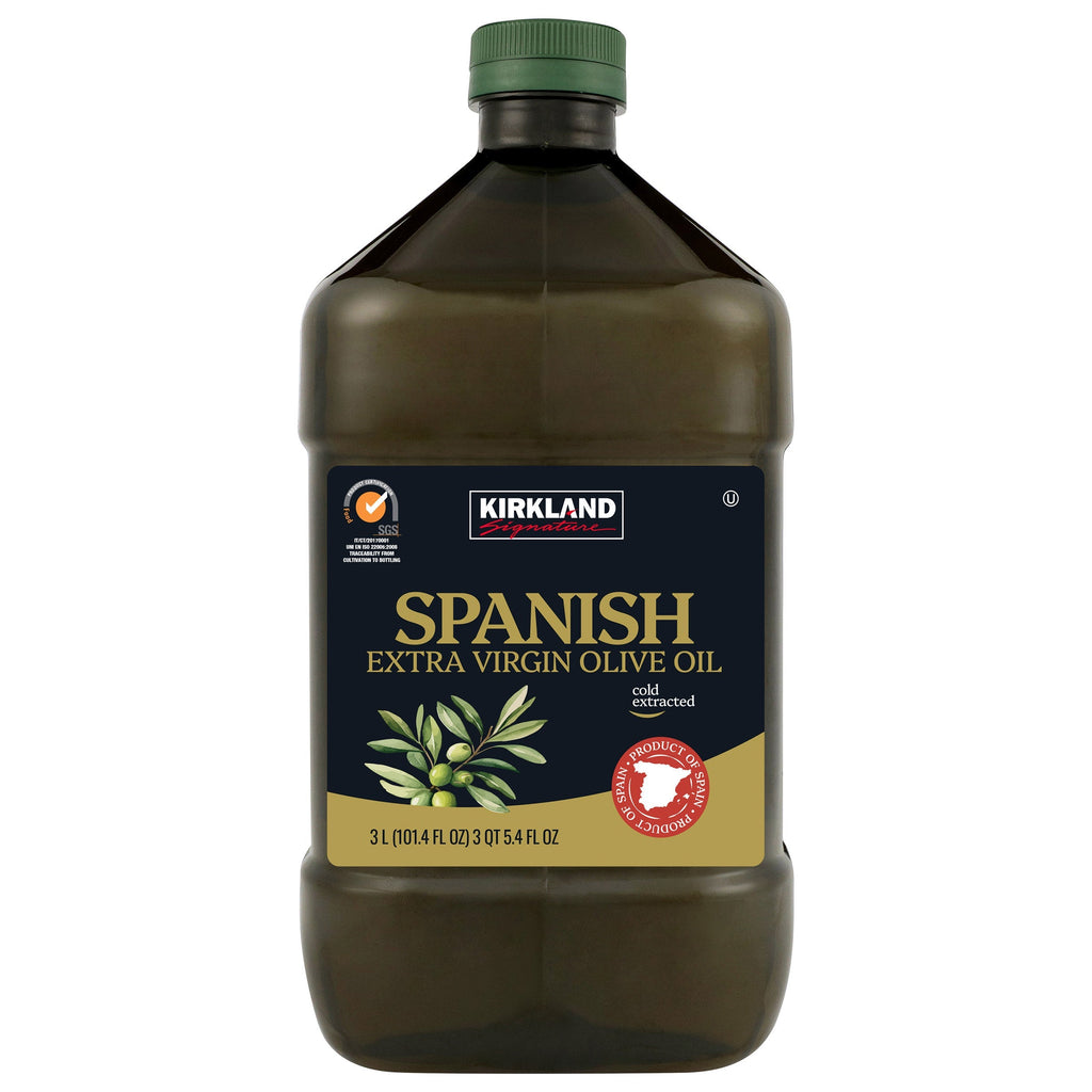100% Spanish Extra Virgin Olive Oil, 3 Liter