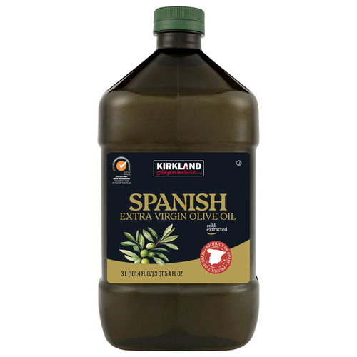 100% Spanish Extra Virgin Olive Oil, 3 Liter