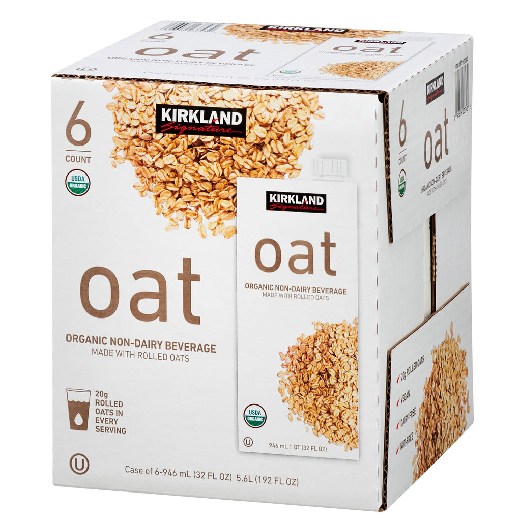 Organic Non-Dairy Oat Beverage, 32 oz, 6-count