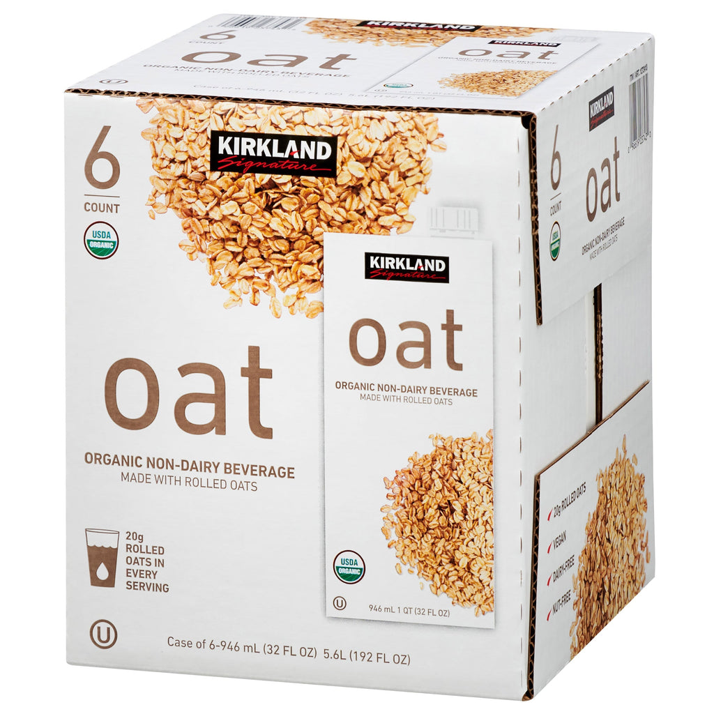Organic Non-Dairy Oat Beverage, 32 oz, 6-count