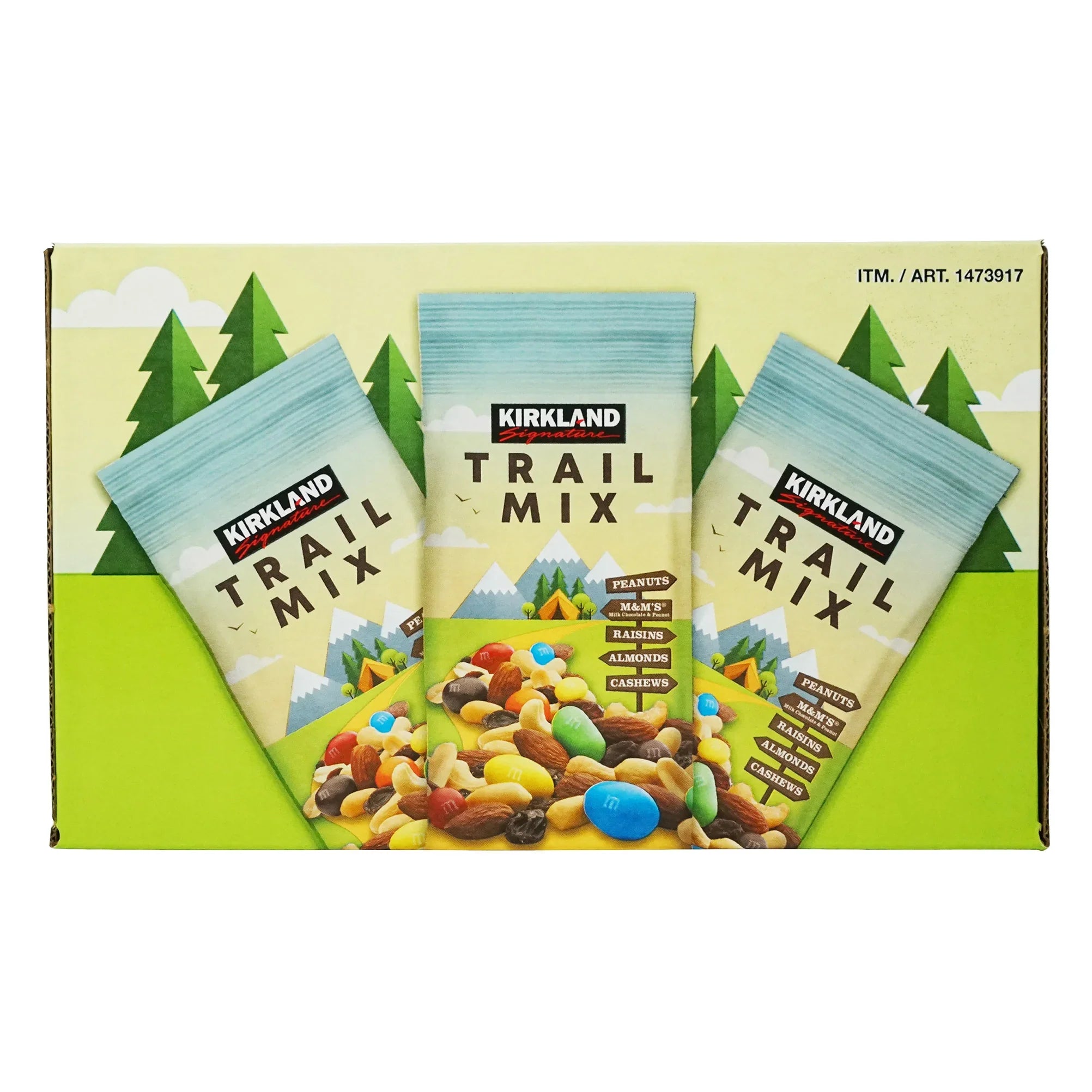 Trail Mix Snack Packs, 2 oz, 28-count