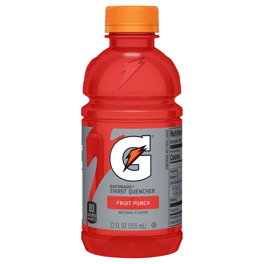 Gatorade Thirst Quencher, Assorted Flavor, 12 fl oz