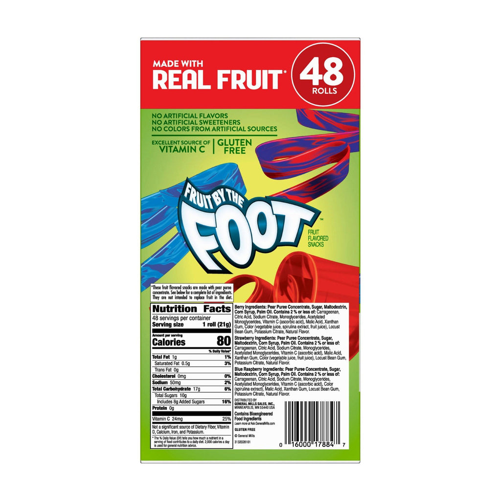 Fruit By The Foot, Variety, 0.75 oz, 48-count