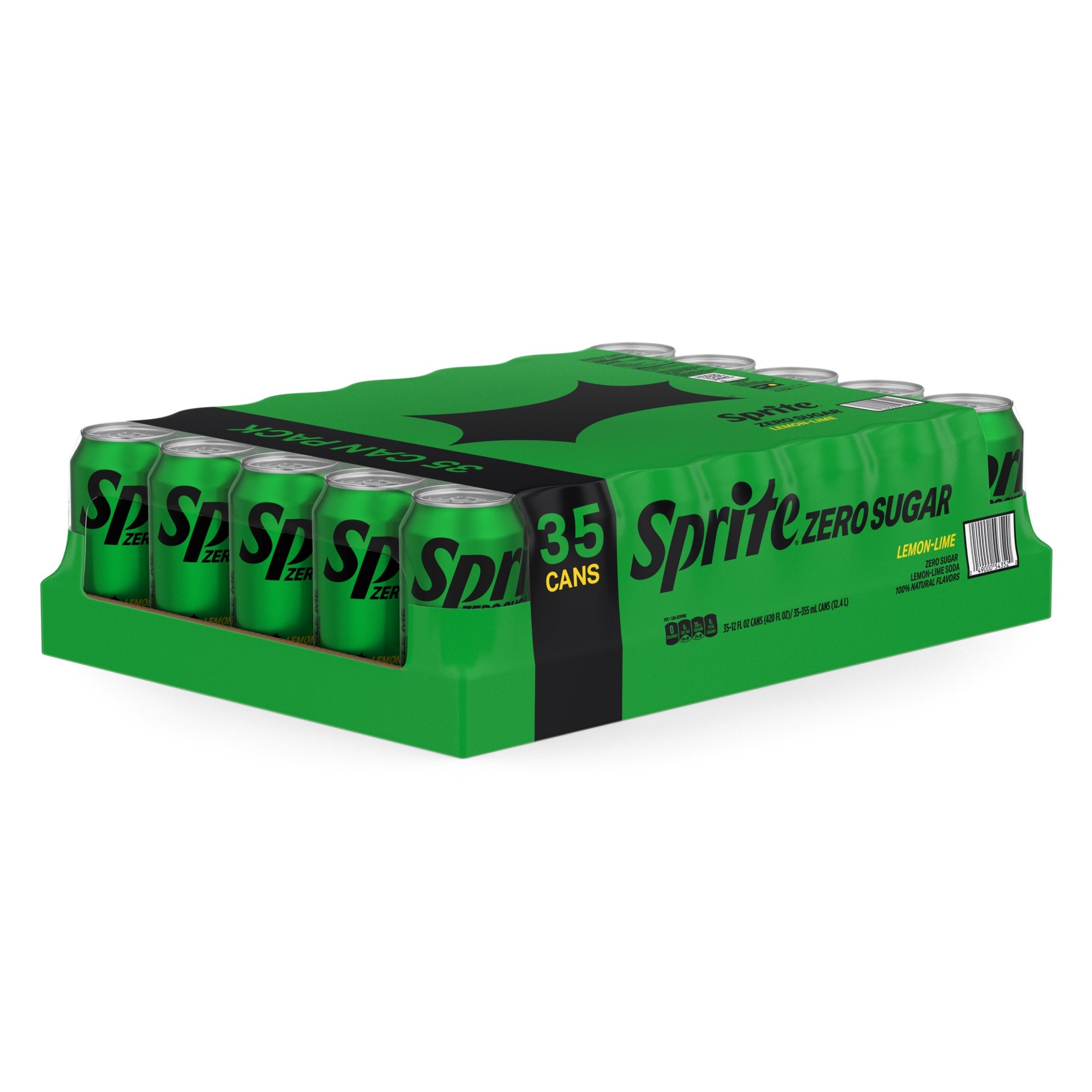 Sprite Zero Sugar, Lemon-Lime, 12 fl oz, 35 ct