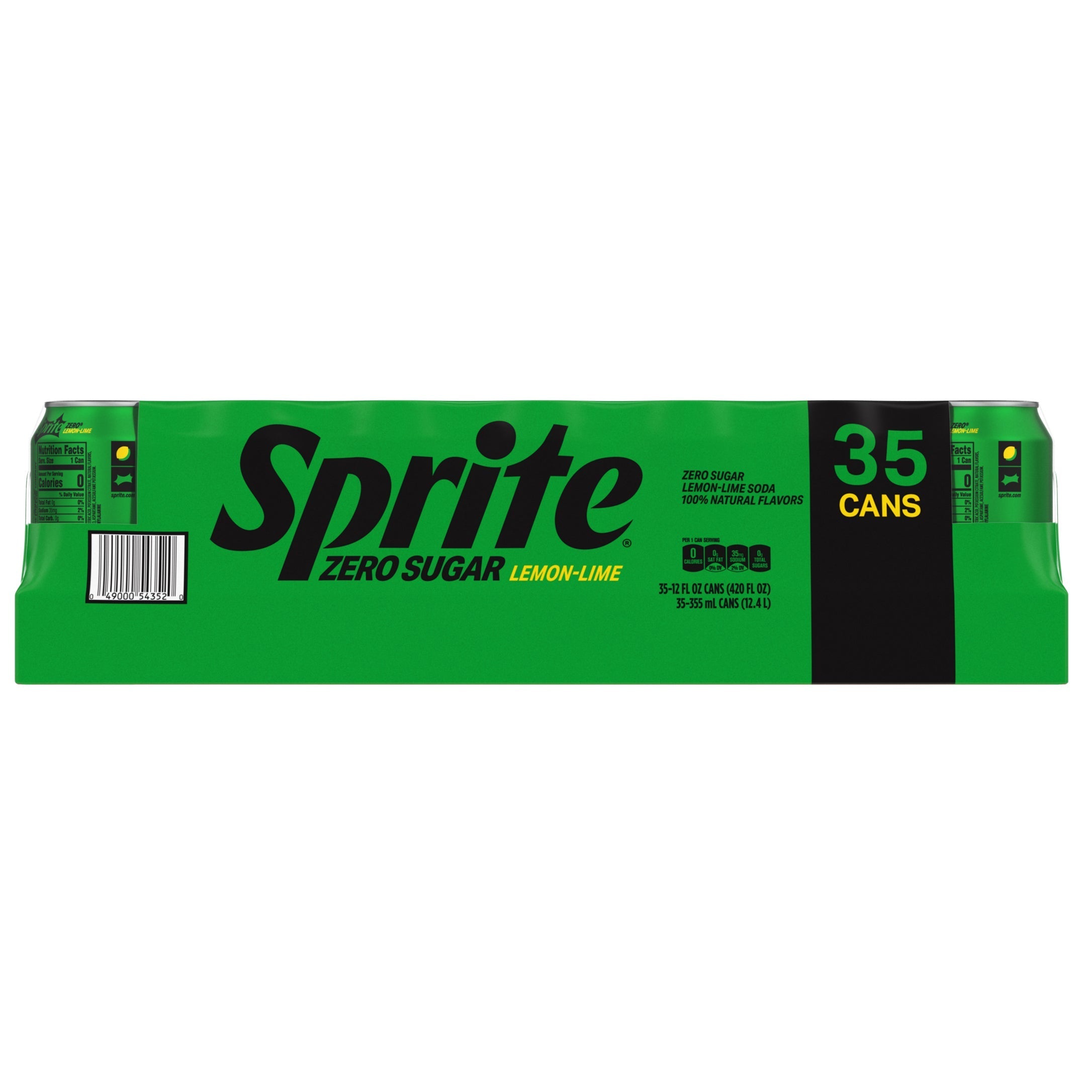 Sprite Zero Sugar, Lemon-Lime, 12 fl oz, 35 ct