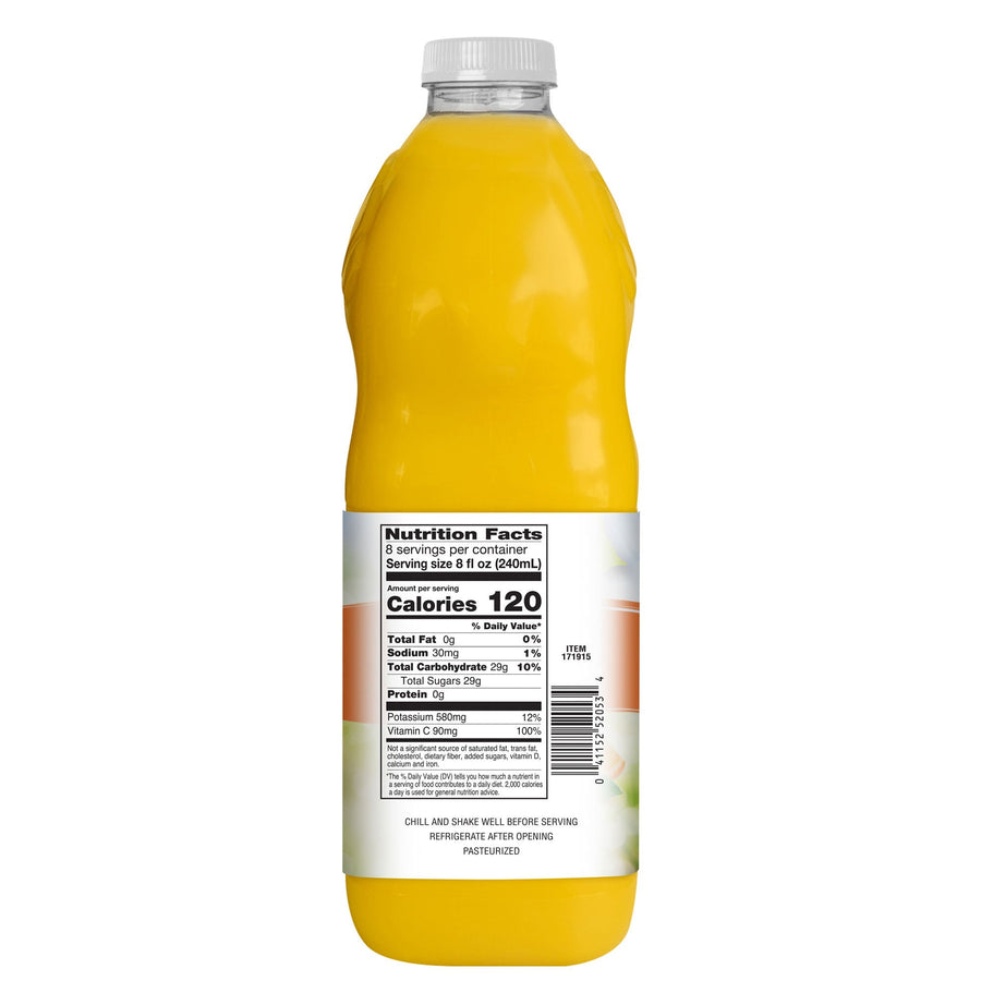 Grown Right Organic Orange Juice, 64 fl oz
