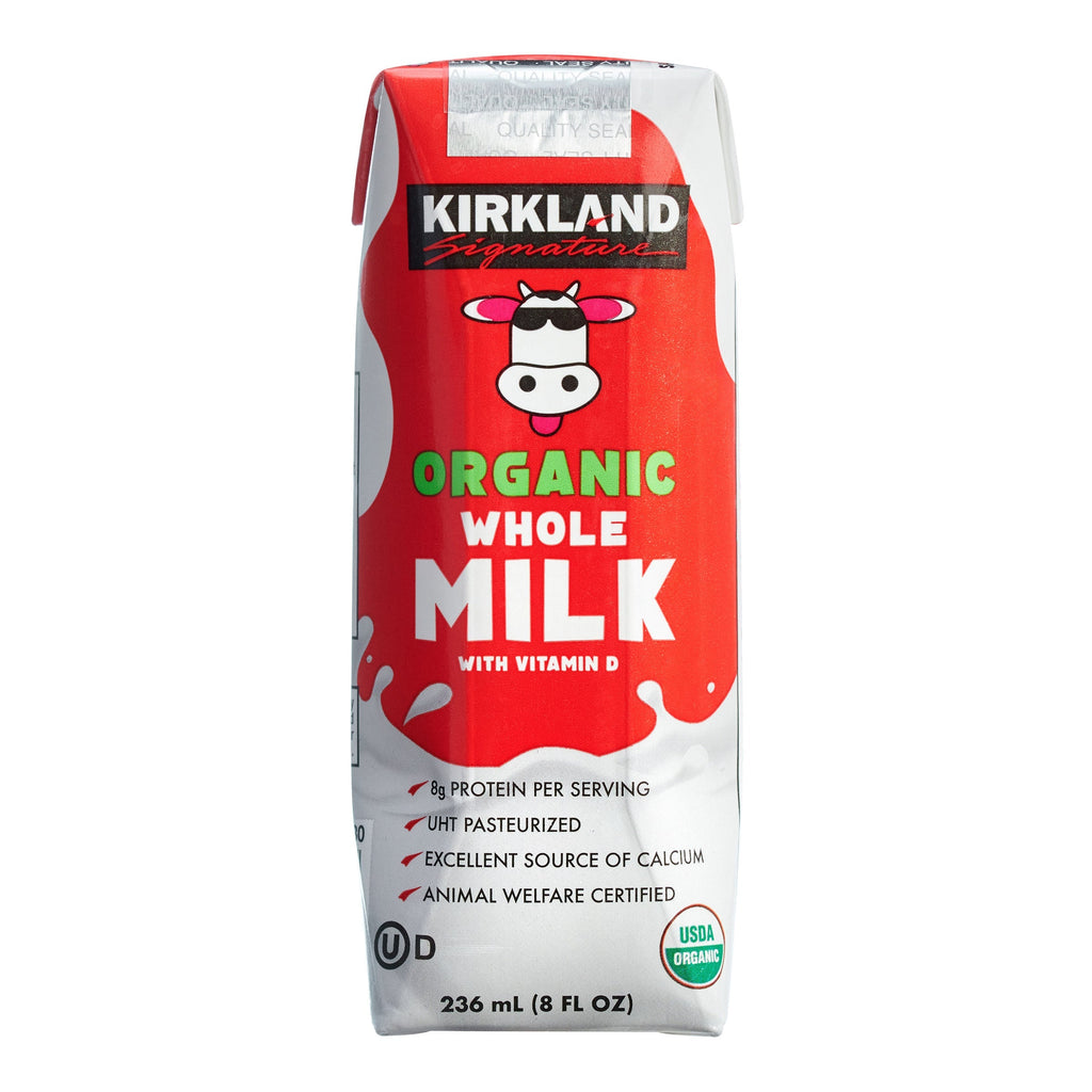 Organic Whole Milk, 8 fl oz, 18-count