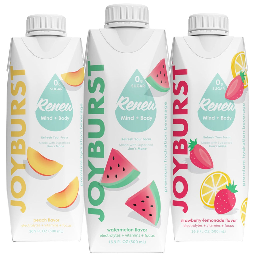 Joyburst Hydration Drink, Variety Pack, 16.9 fl oz, 18-count