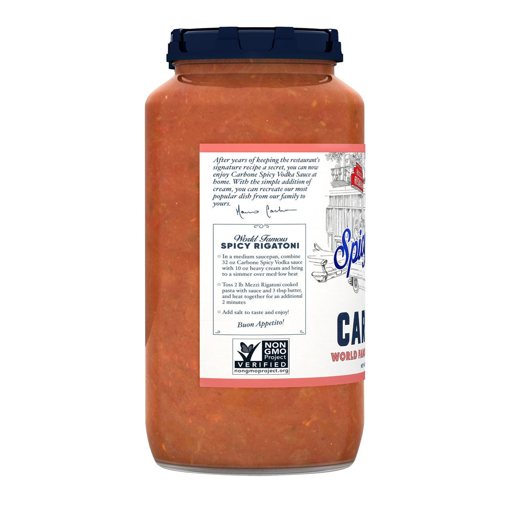 Carbone Spicy Vodka Sauce, 32 oz, 2-count