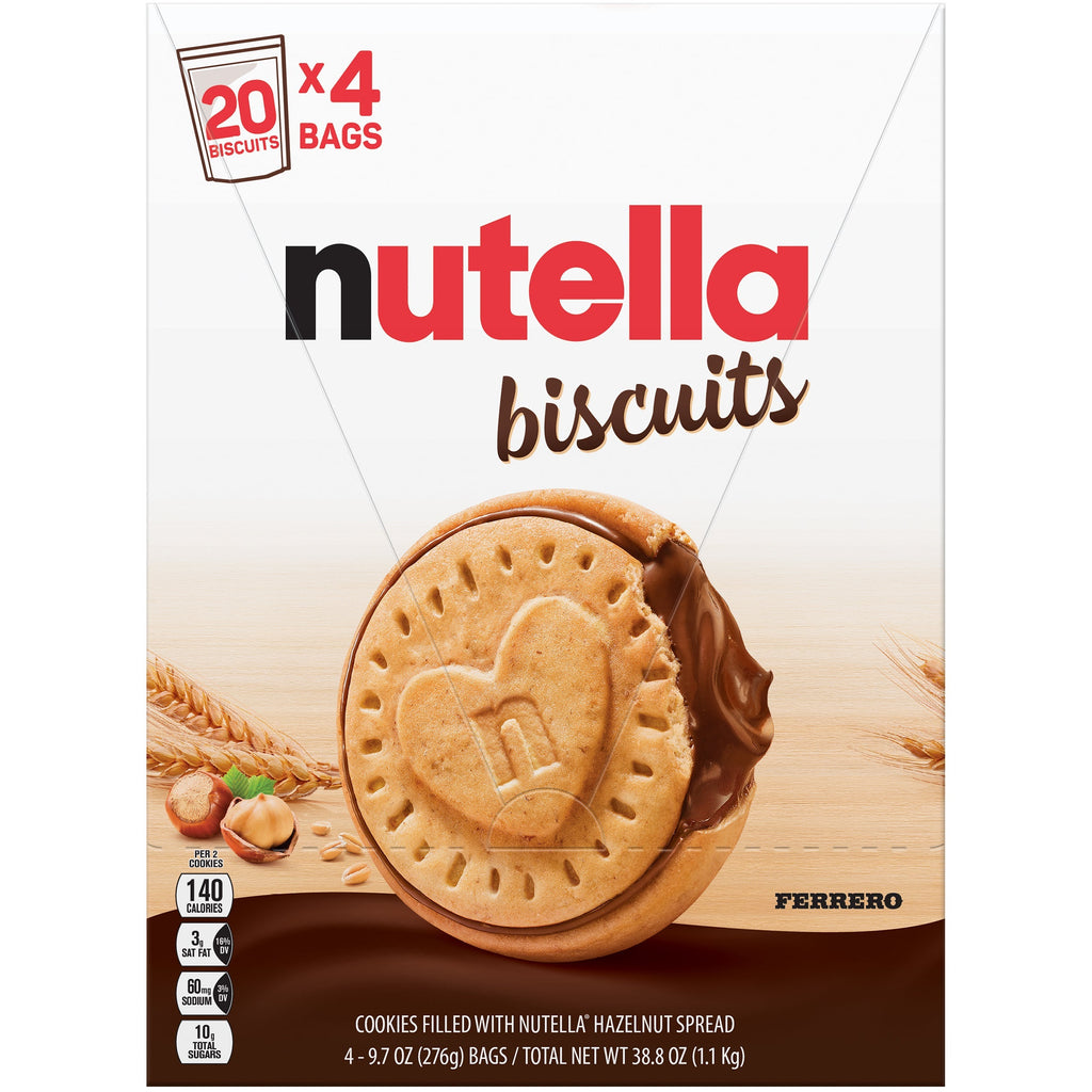 Nutella Biscuits, 9.7 oz, 4-count