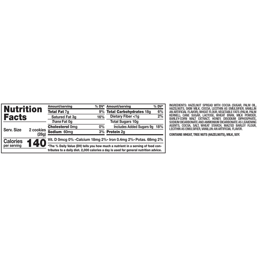 Nutella Biscuits, 9.7 oz, 4-count