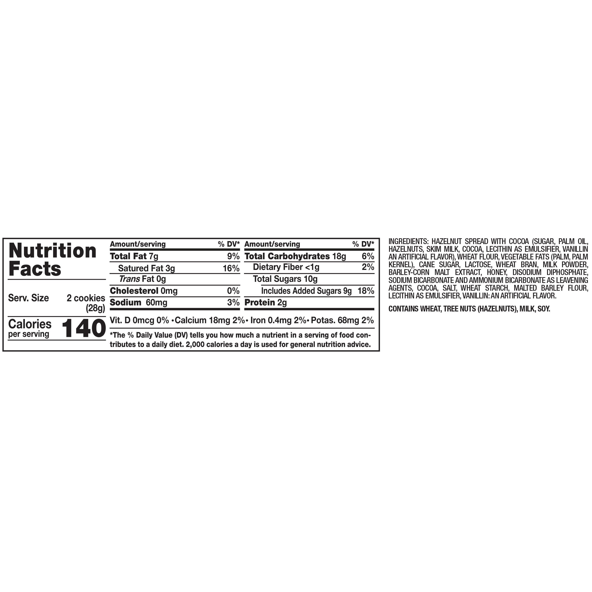 Nutella Biscuits, 9.7 oz, 4-count