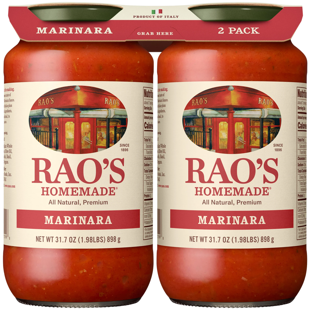 Rao's Homemade Marinara Sauce, 31.7 oz, 2-count