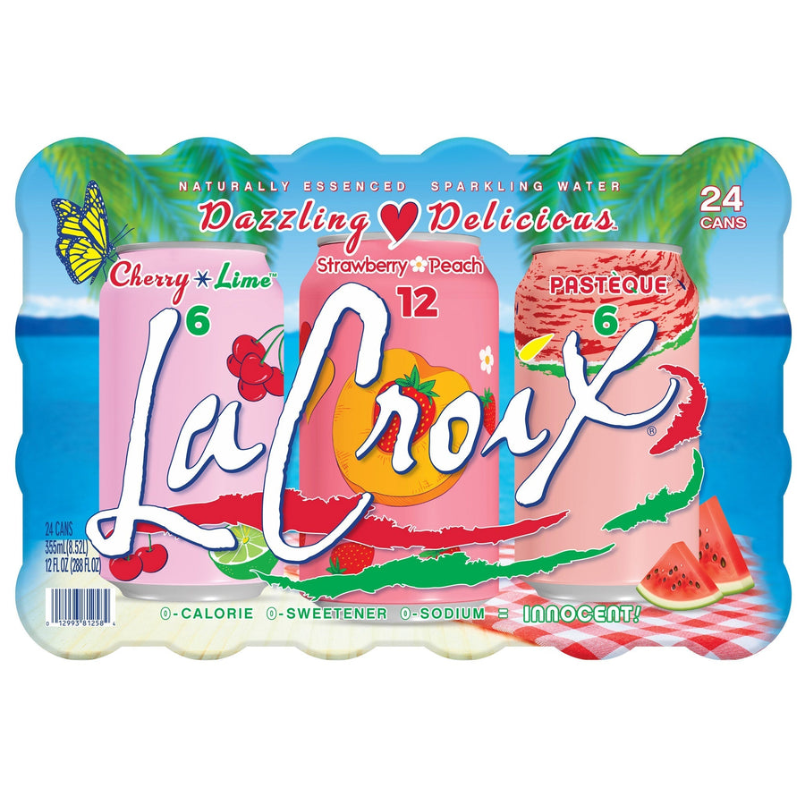 LaCroix Dazzling Delicious Sparkling Water, Assorted Flavor, 12 fl oz