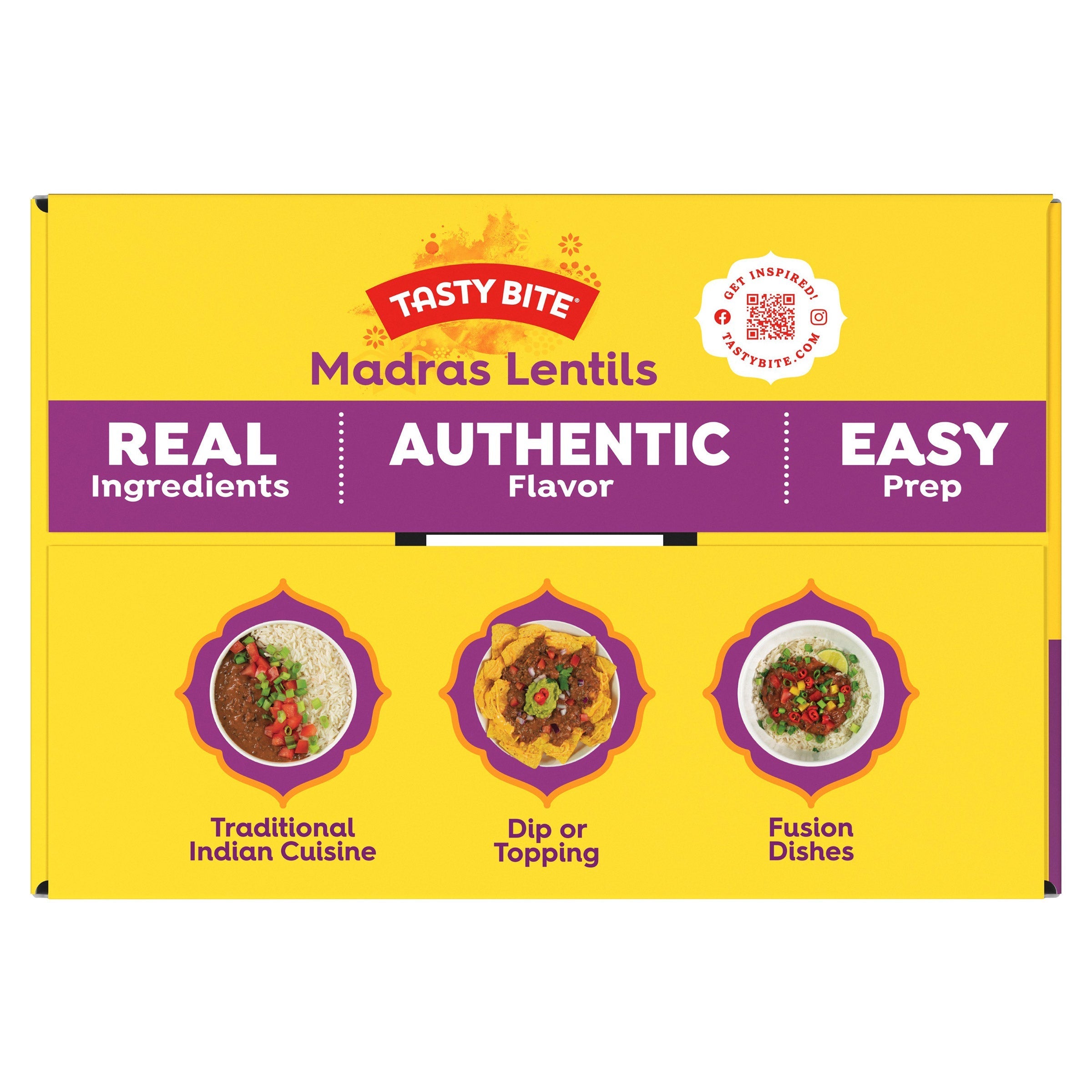 Tasty Bite Organic Madras Lentils, 10 oz, 8-count