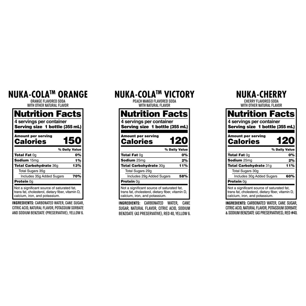Jones Soda Co. Fallout Official Beverage Ration Variety Pack, 12 fl oz, 12-count