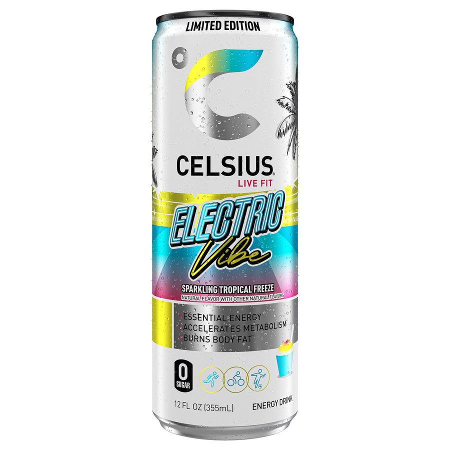 Celsius Vibe Energy Drink, Assorted Flavor, 12 fl oz