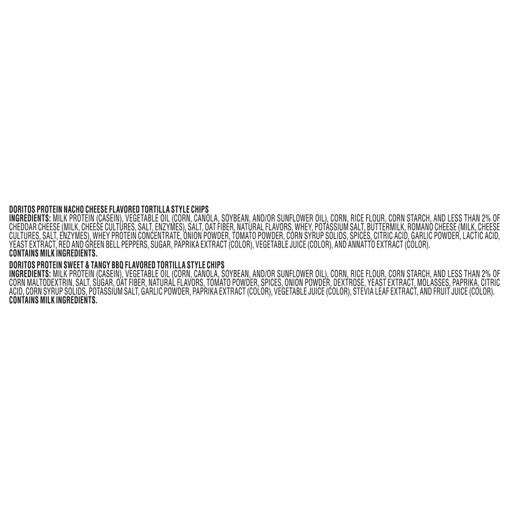 Doritos Protein Tortilla Style Chips Variety Pack, 1.3 oz, 14-count