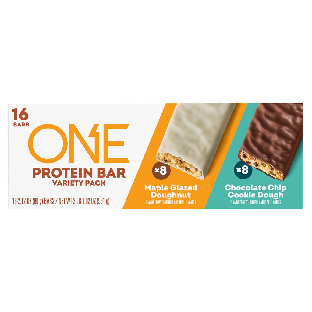 ONE Protein Bar, Variety Pack, 2.12 oz, 16 ct