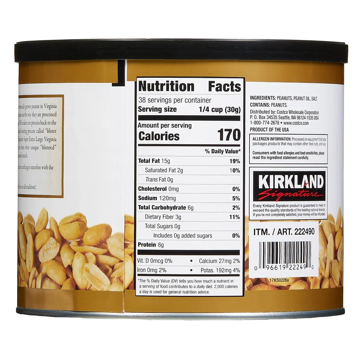 Super Extra-Large Peanuts, 2.5 lbs