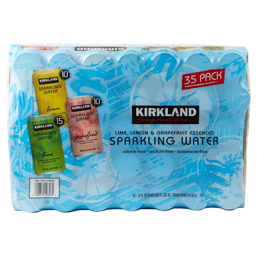 Sparkling Water, Lime, Lemon & Grapefruit, 12 fl oz, 35-count