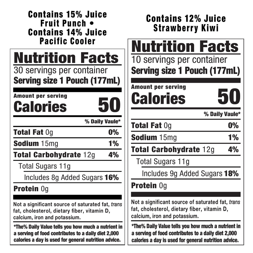 Capri Sun Flavored Juice Drink Blend, Variety Pack, 6 fl oz, 40-count