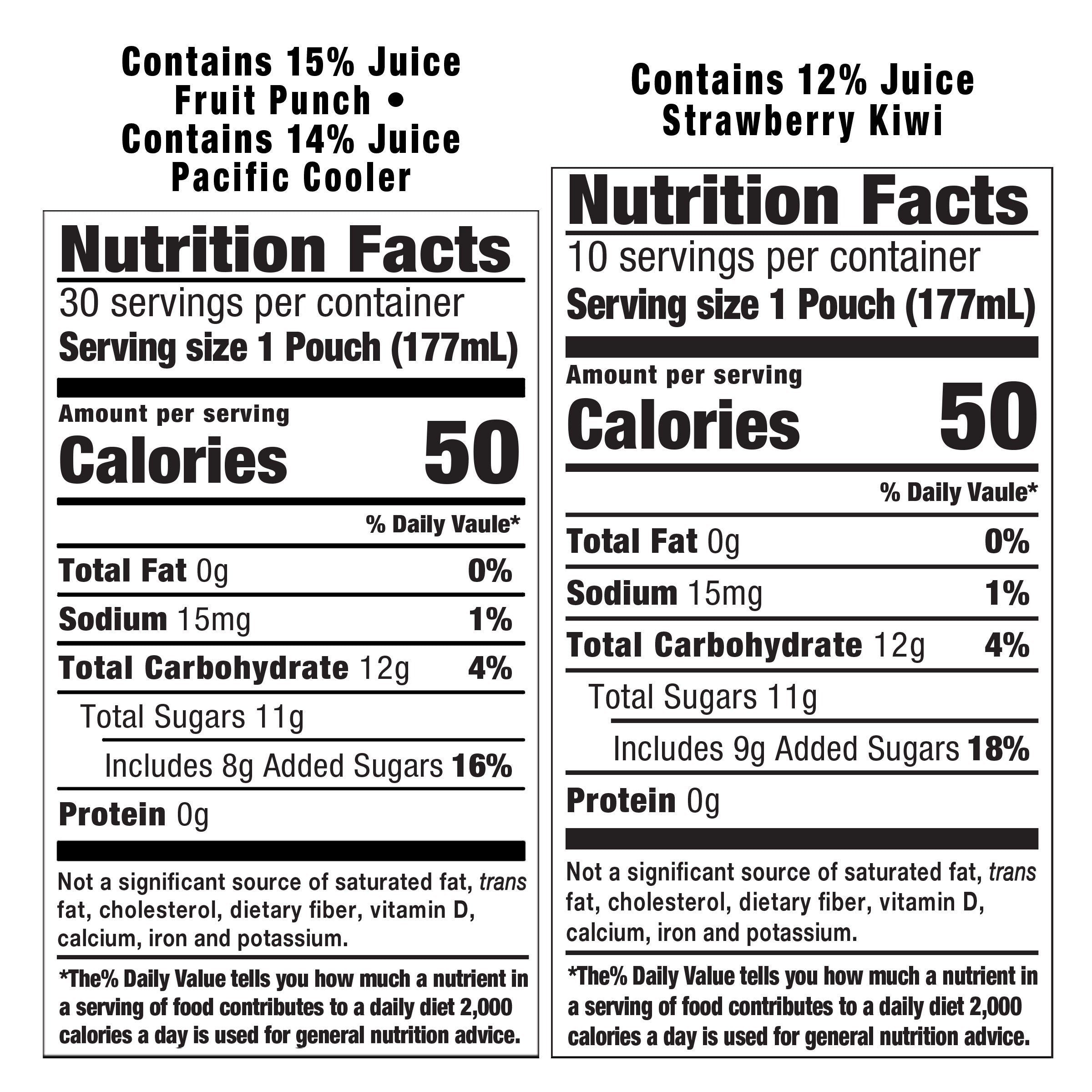 Capri Sun Flavored Juice Drink Blend, Variety Pack, 6 fl oz, 40-count