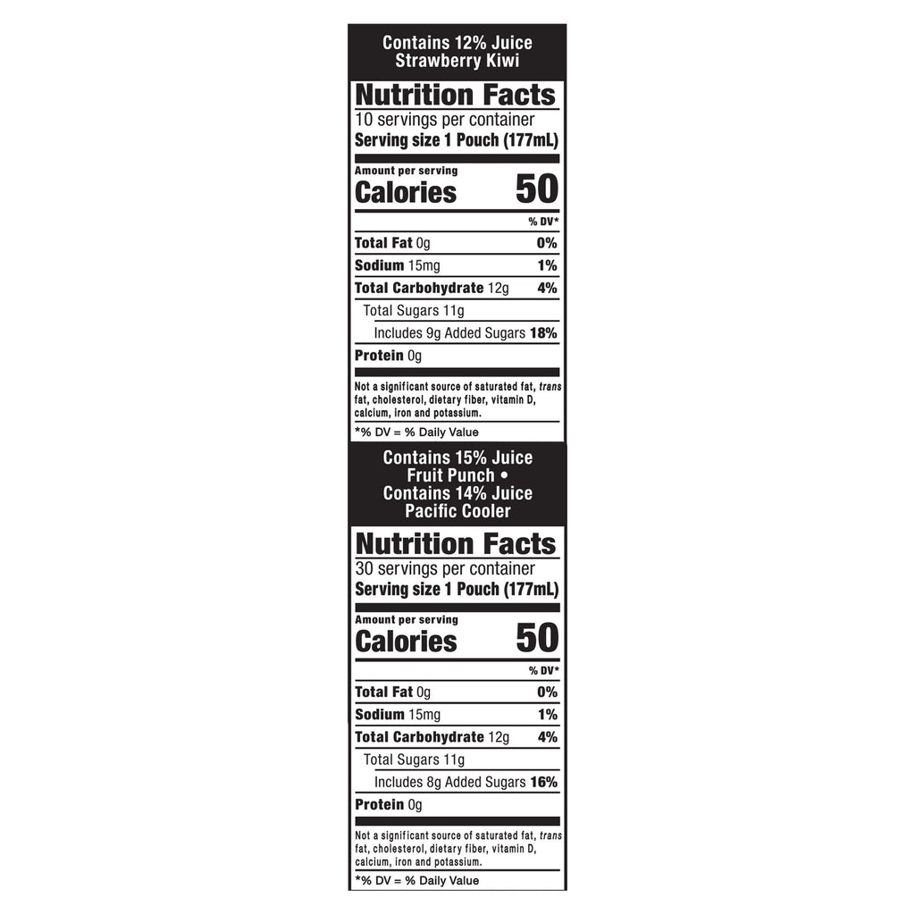 Capri Sun Flavored Juice Drink Blend, Variety Pack, 6 fl oz, 40-count