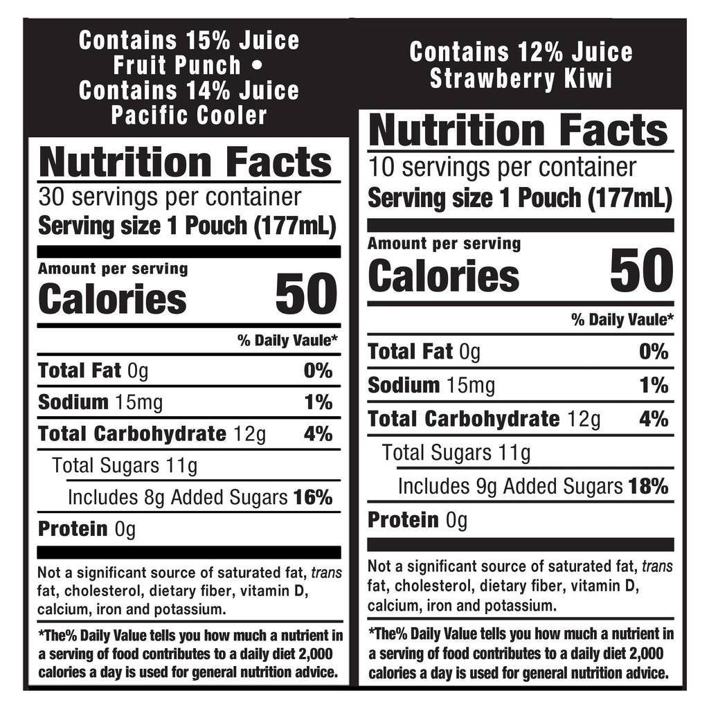 Capri Sun Flavored Juice Drink Blend, Variety Pack, 6 fl oz, 40-count