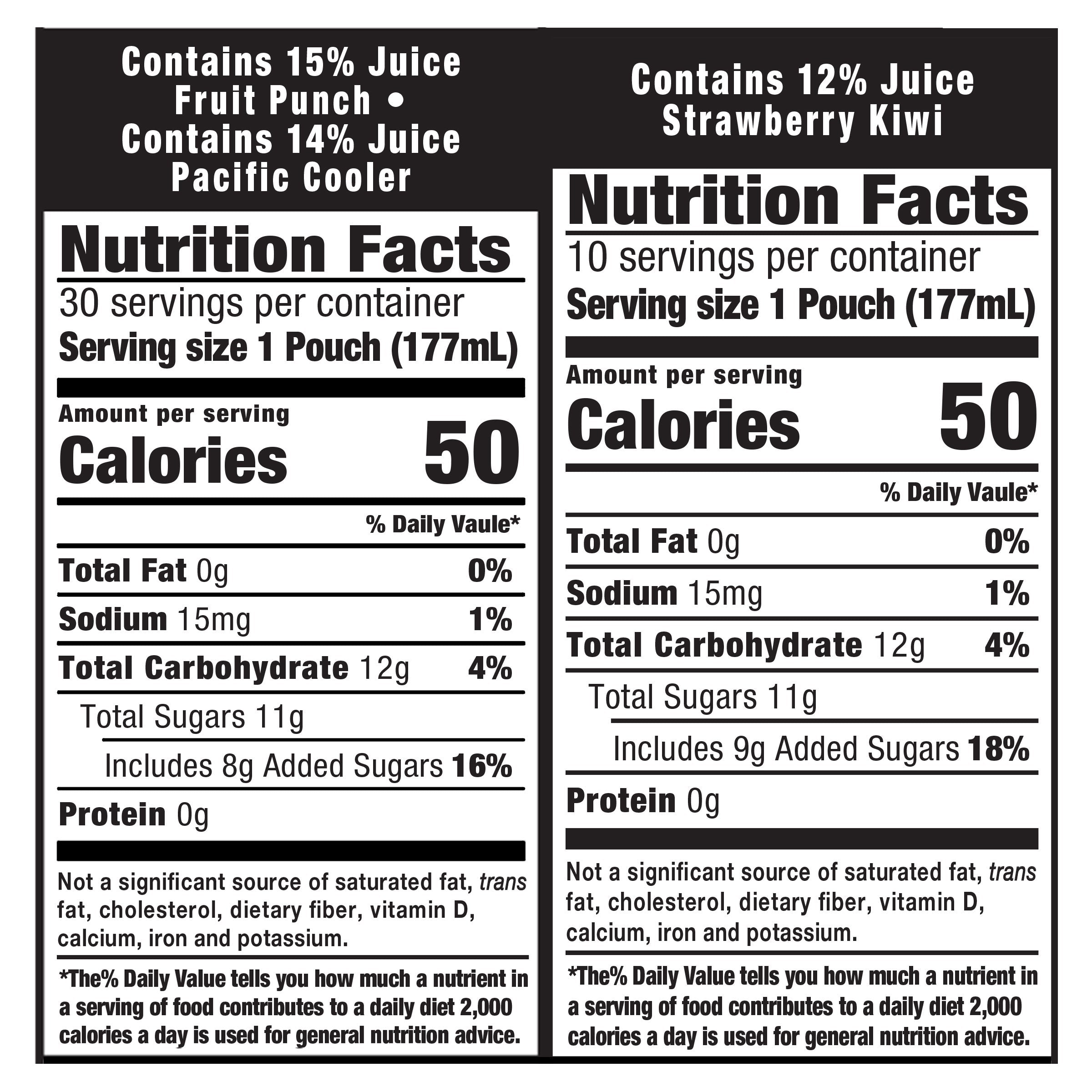 Capri Sun Flavored Juice Drink Blend, Variety Pack, 6 fl oz, 40-count