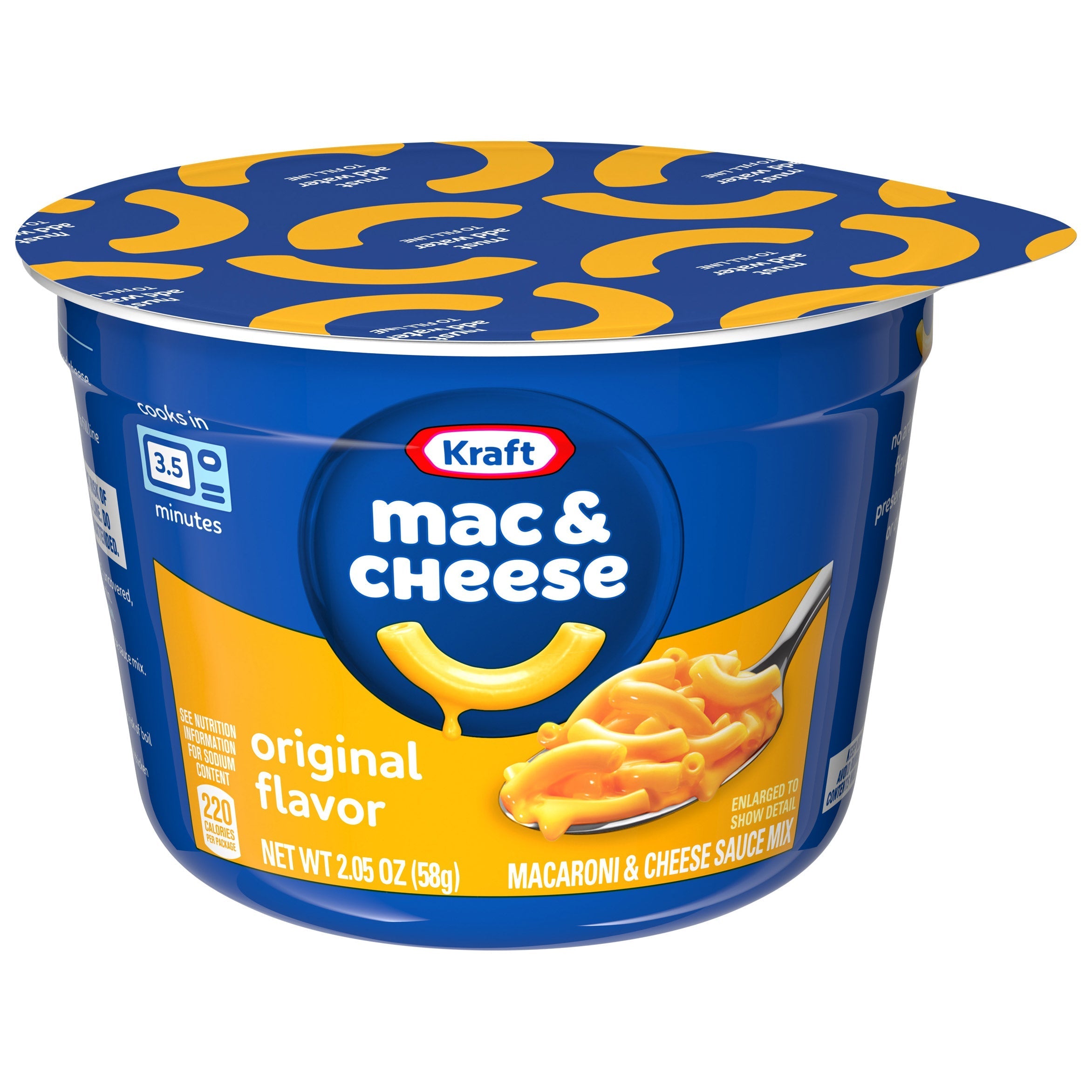 Kraft, Macaroni & Cheese Dinner Cup, 2.05 oz, 12-Count