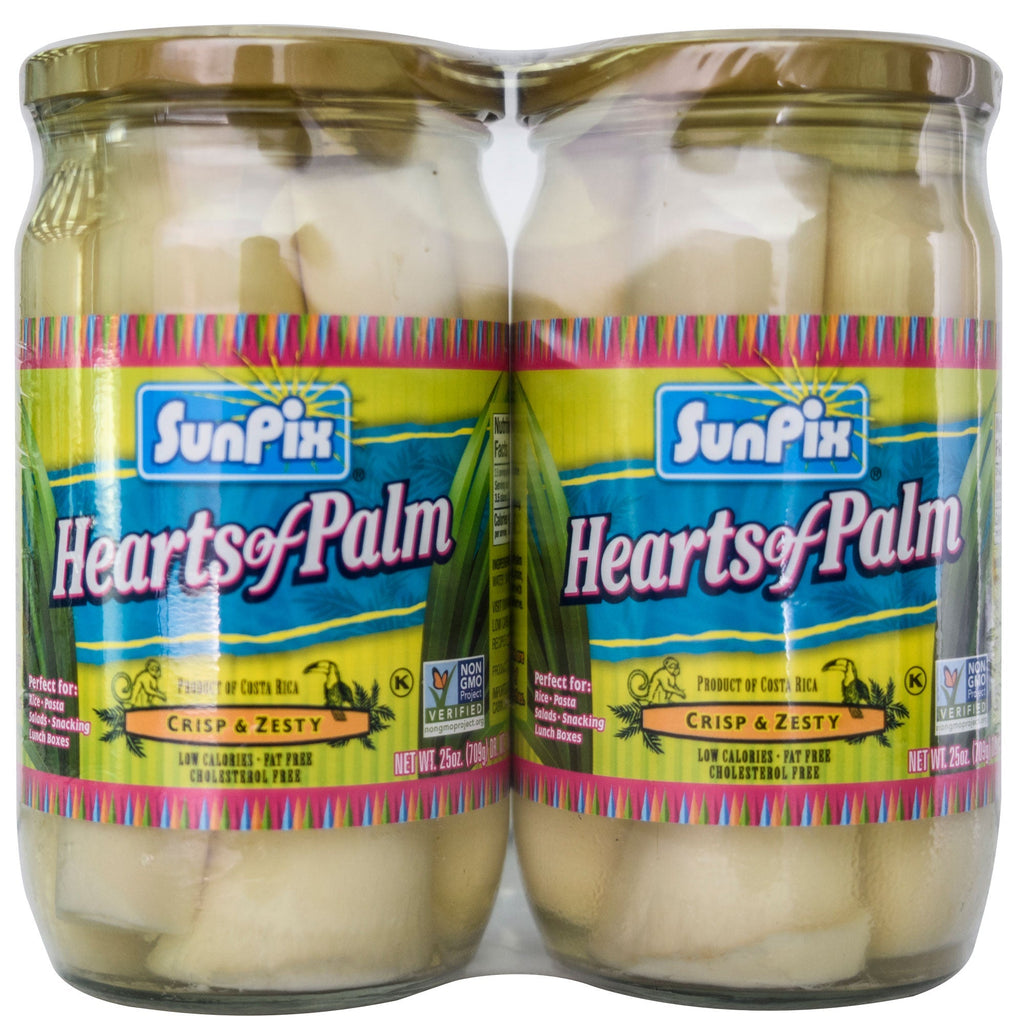 Sunpix Hearts of Palm, 25 oz, 2-count