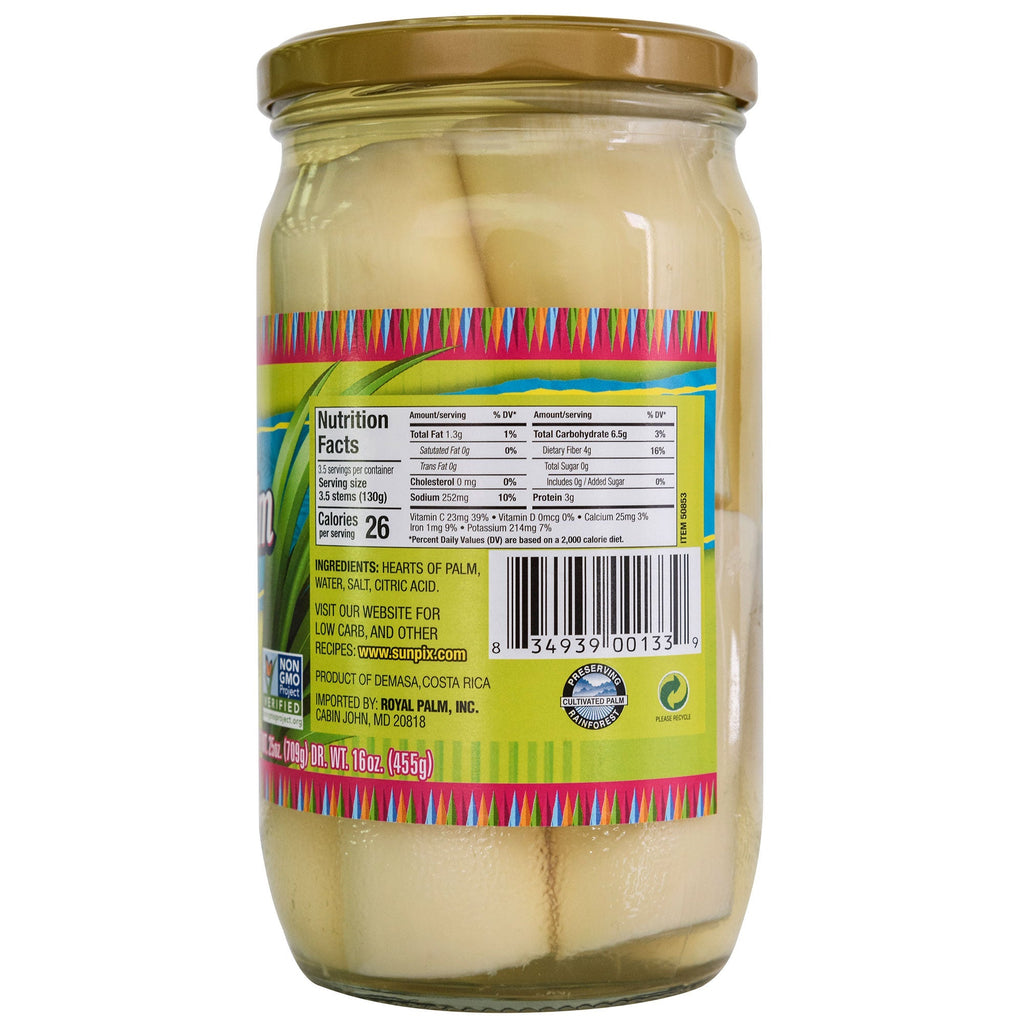 Sunpix Hearts of Palm, 25 oz, 2-count