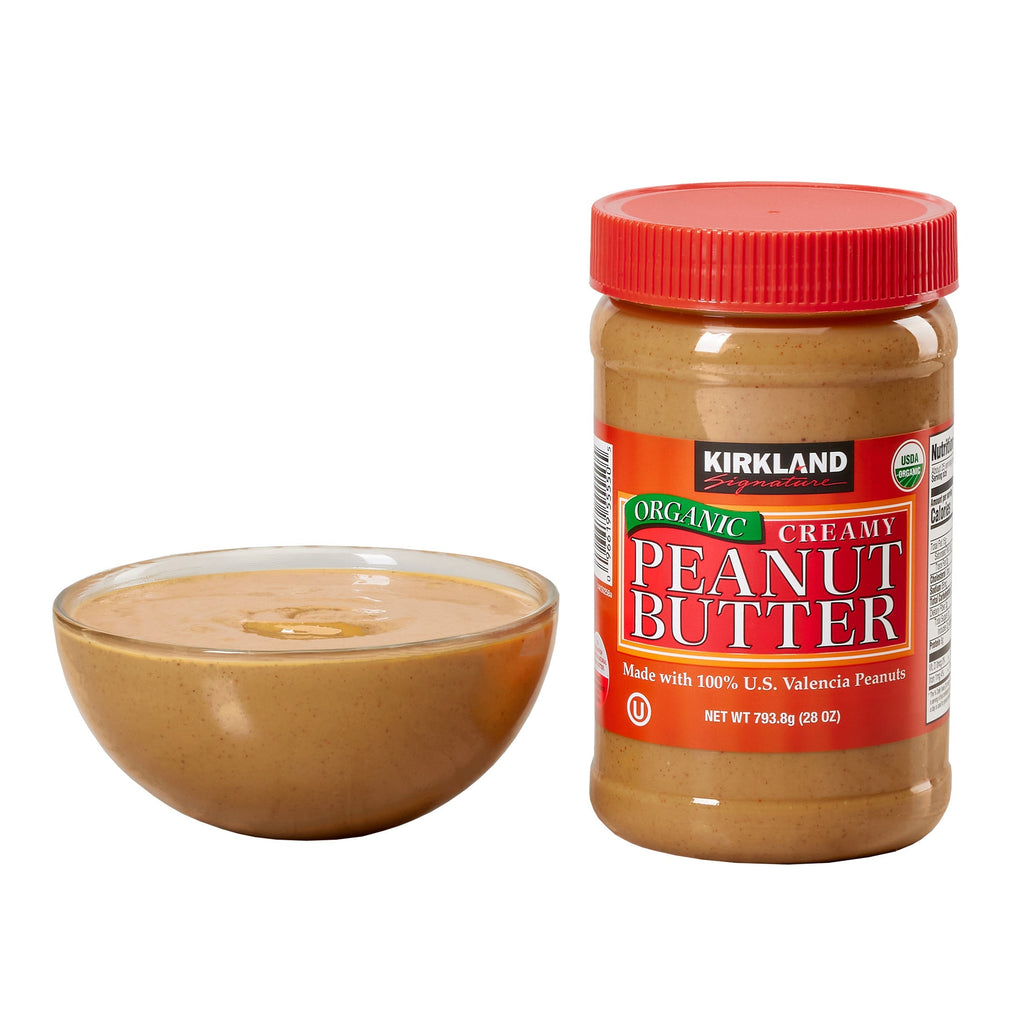 Organic Peanut Butter, 28 oz, 2-count