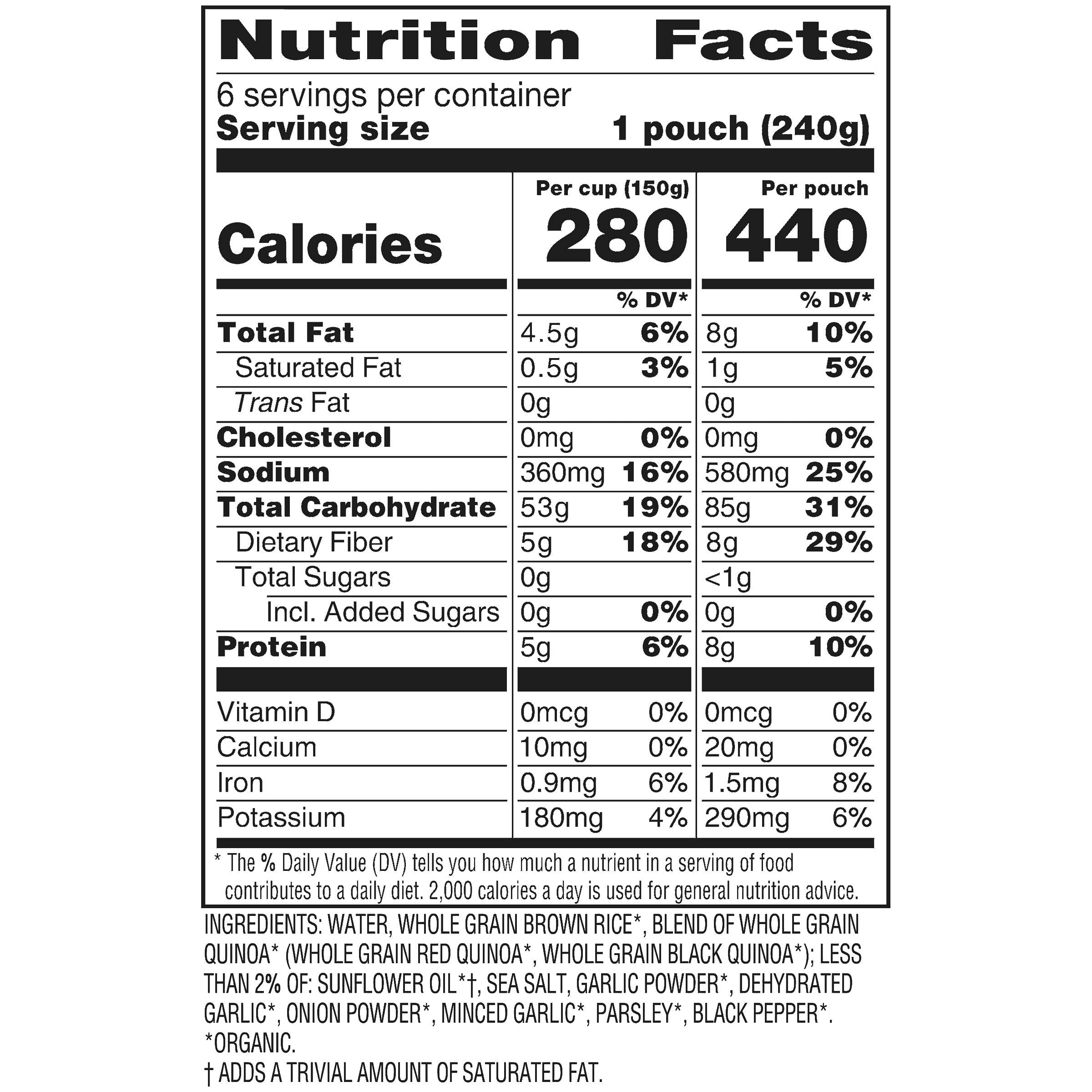Seeds of Change Organic Quinoa and Brown Rice, 8.5 oz, 6 ct