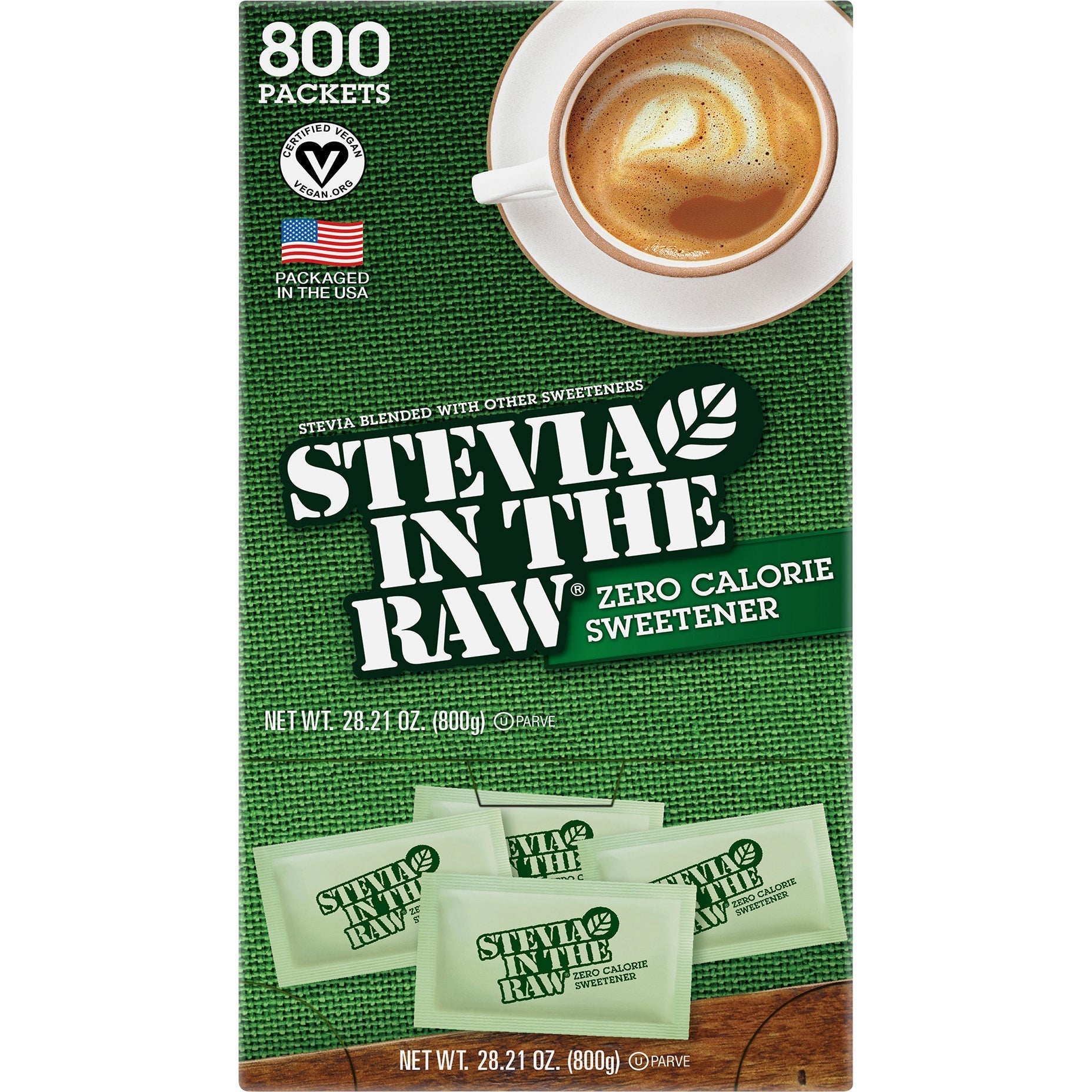Stevia in the Raw Zero Calorie Sweetener, 1 g, 800-count