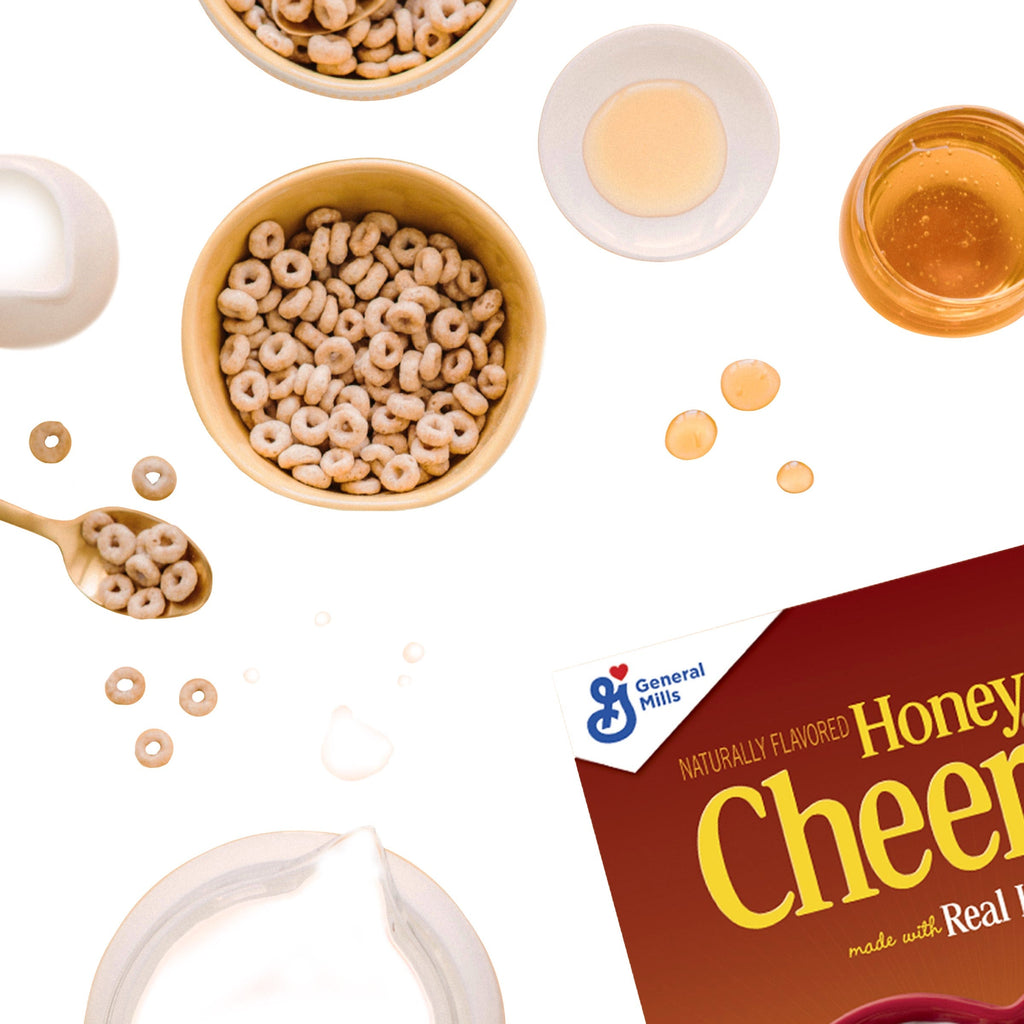 General Mills Honey Nut Cheerios, 27.5 oz, 2-count