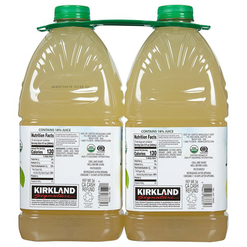 Organic Lemonade, 96 fl oz, 2-count