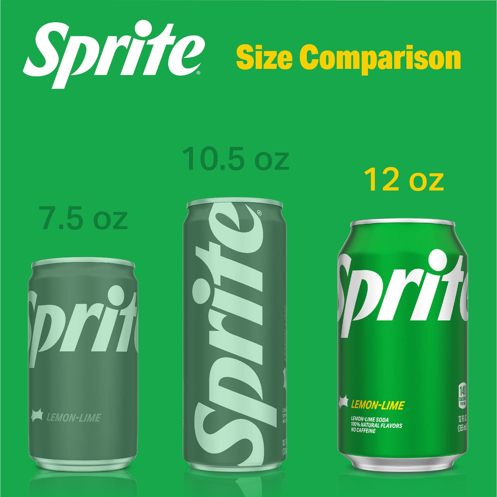 Sprite Lemon-Lime Caffeine Free Soda Soft Drink Cans, 12 fl oz, 35-count