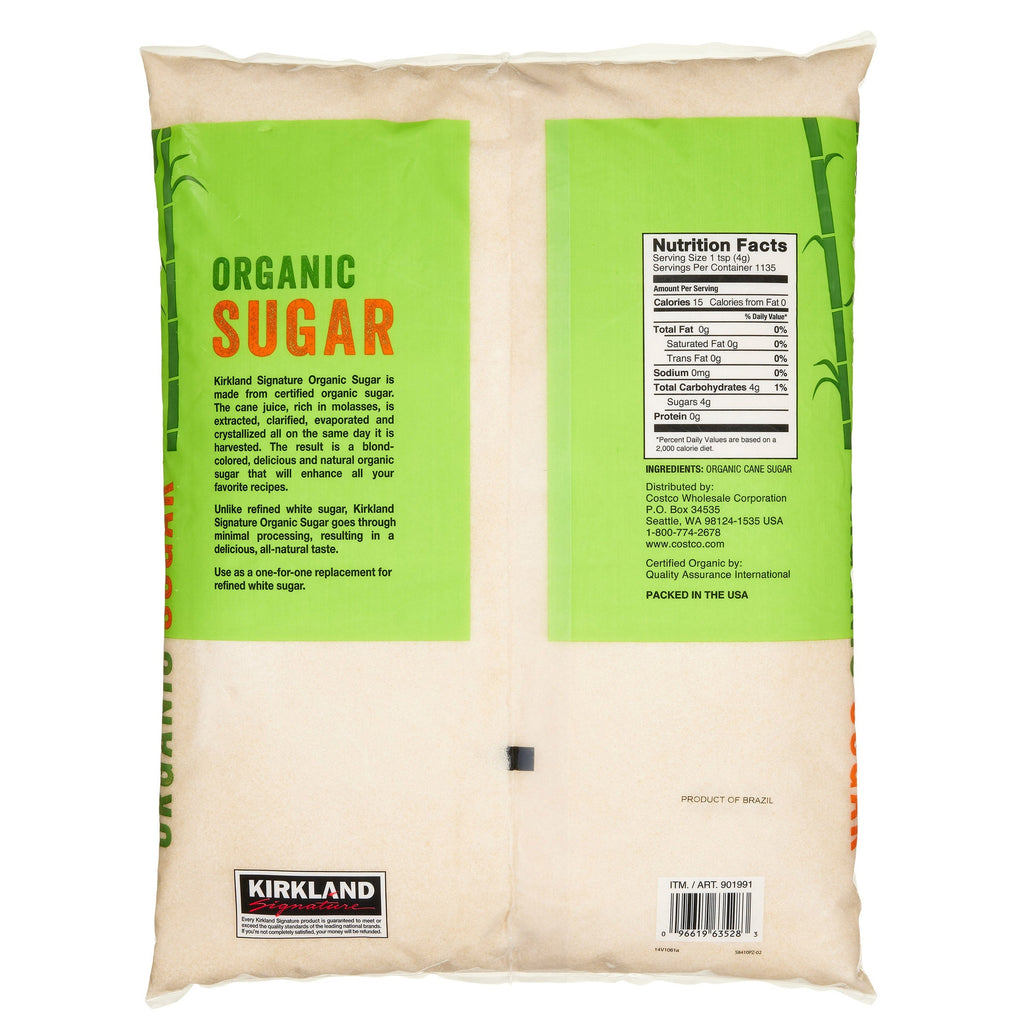 Organic Sugar, 10 lbs