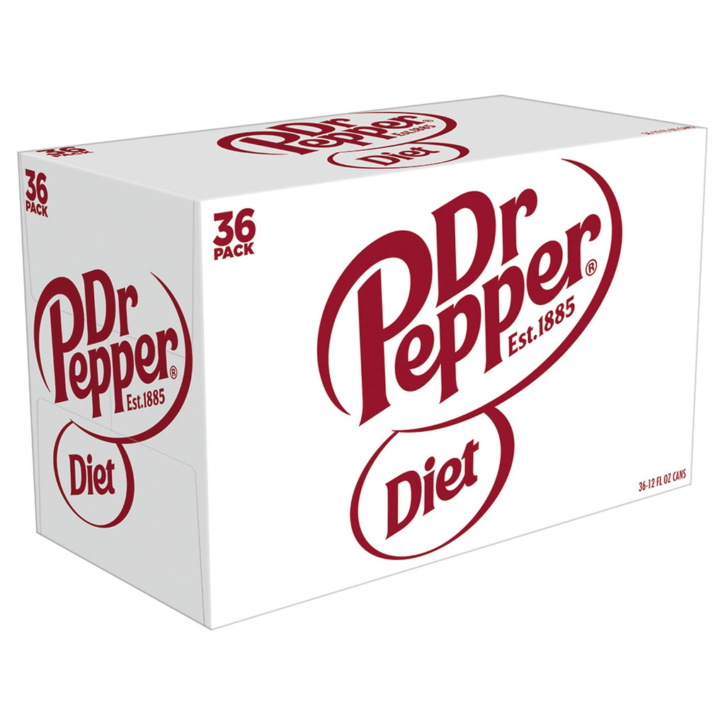 Diet Dr Pepper, 12 fl oz, 36 ct