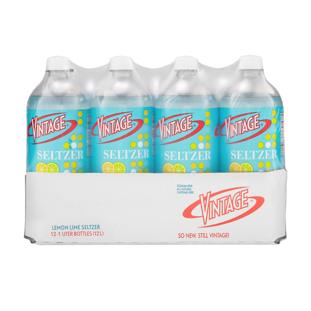 Vintage Seltzer Water, 33.8 fl oz, 12-count