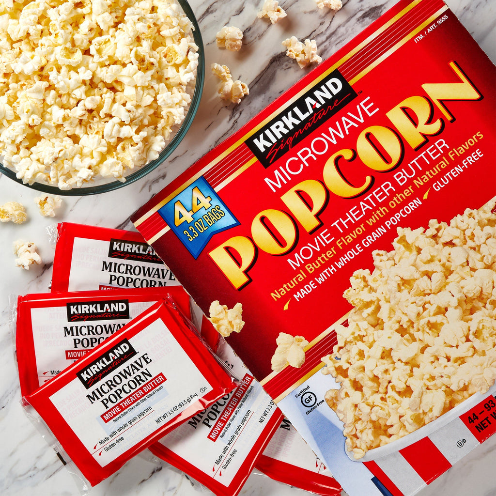 Microwave Popcorn, Movie Theater Butter, 3.3 oz, 44-count