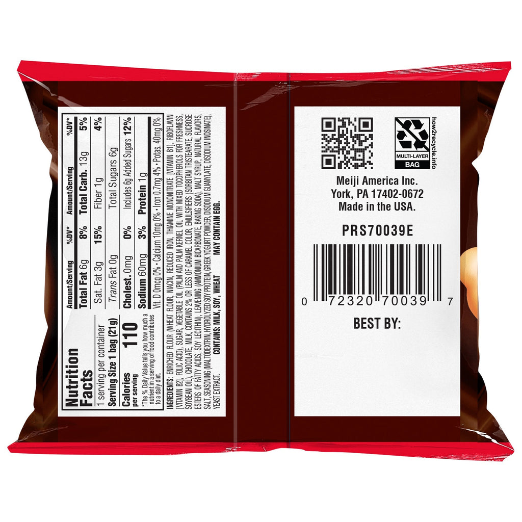 Meiji Hello Panda Chocolate Creme Filled Cookies, 0.75 oz, 32-count